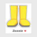 Recherche de bottes de pluie autocollants Automne