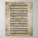 Recherche de vintage sheet music posters Song
