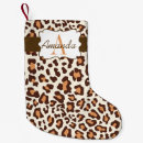 Suche nach leopard weihnachts strümpfe Personalisiert