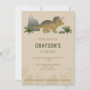 Suche nach triceratops einladungen Modern