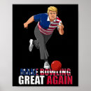 Suche nach funny bowling poster Amerika wieder großartig machen