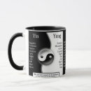 Recherche de ying yang tasses Équilibre