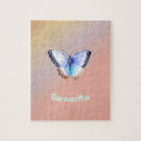 Recherche de papillons puzzles Aquarelle
