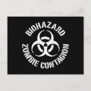 Suche nach biogefährdungen postkarten Zombies