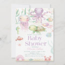 Recherche de violet invitations Sous la mer