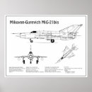Suche nach mig poster Flugzeug