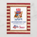 Recherche de du 4 juillet invitations Patriotique