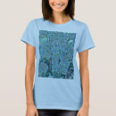 Suche nach blaues blumen tshirts Aquarell