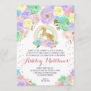 Recherche de floral 1ans anniversaire invitations Girl