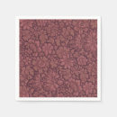 Recherche de vintage floral serviettes Botanique