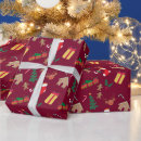 Recherche de train de noël papier cadeau Rennes