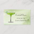 Recherche de verre martini cartes visite Barre