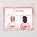 Recherche de robe de mariage cartes postales Bridesmaid