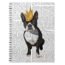 Suche nach boston terrier kleine notizbücher Antik