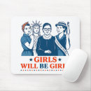 Recherche de la fille 4 tapis souris Patriotique