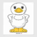 Suche nach weiße ente aufkleber Für kinder
