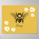 Suche nach bee happy poster Zitat