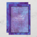 Recherche de floral bar bat mitzvah invitations Bleu