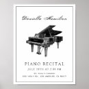 Recherche de piano noir blanc posters Musique