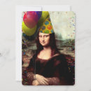 Recherche de mona lisa invitations Parodie