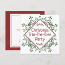 Recherche de arbre de décoré noël invitations Festif
