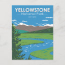 Recherche de parc de yellowstone cartes postales Rivière