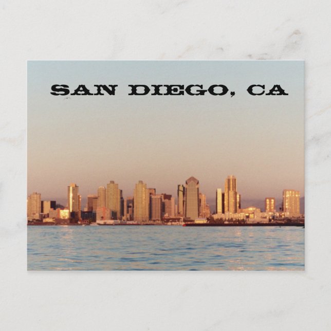 001_3acccr1cap2, 001_3acccr1, San Diego, CA Postkarte (Vorderseite)