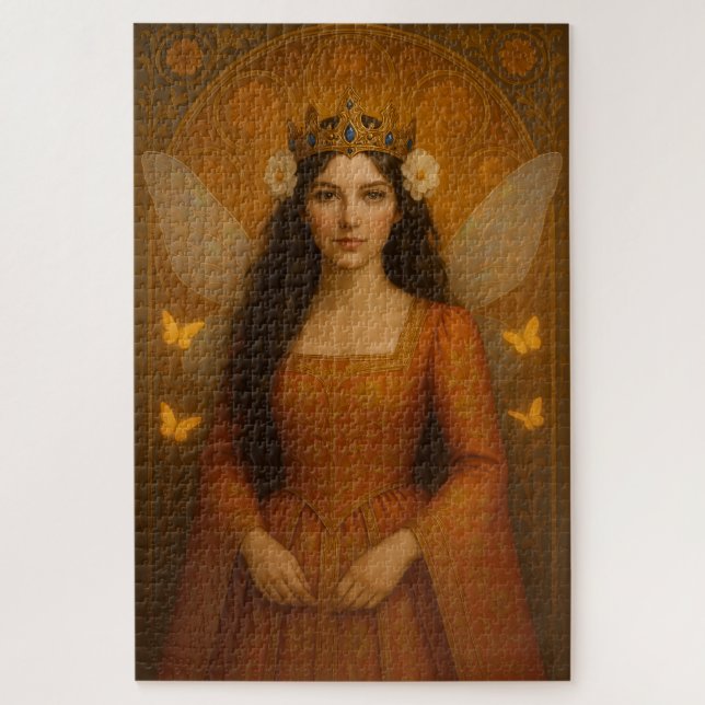 002_A fairy princess in burnt orange. (Vertikal)