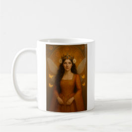 002_A fairy princess in burnt orange. Kaffeetasse