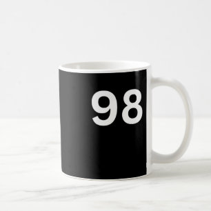 00398 Nummer 98 Achtundneunzig W Kaffeetasse