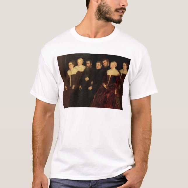 00409 sieben Mitglieder der Soranzo Familie T-Shirt (Vorderseite)