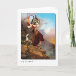 00 Die dumme Tarot-Grußkarte Karte