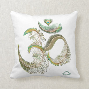 0101 Om 3, Throw Pillow 20"x20" Kissen