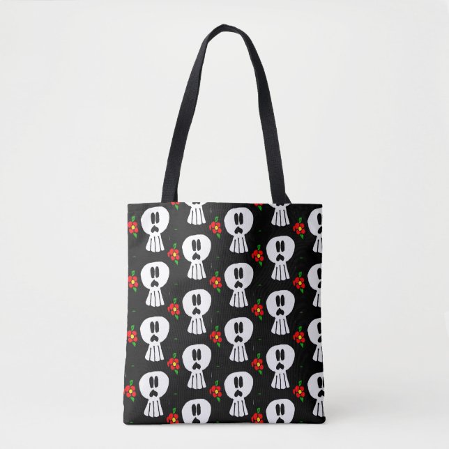 0109 - Blume Tote Beutel Tasche (Vorderseite)