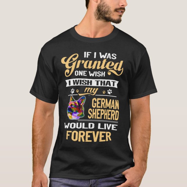 010 Wenn mir ein Wunsch gegeben wurde, wünschte ic T-Shirt (Vorderseite)