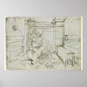 01147 Ludwig Wilhelm, Zählung von Baden, 1705 Poster