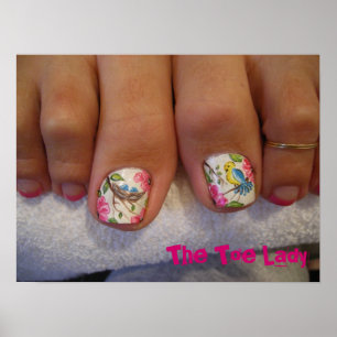 011, die Zehe-Dame Poster