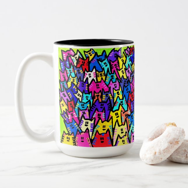 0162 - CATS Mug (Avec donut)