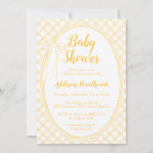 016 Ringelblume Erbstück Spitze Gingham Babyparty