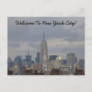 016, Willkommen in New York City! Postkarte