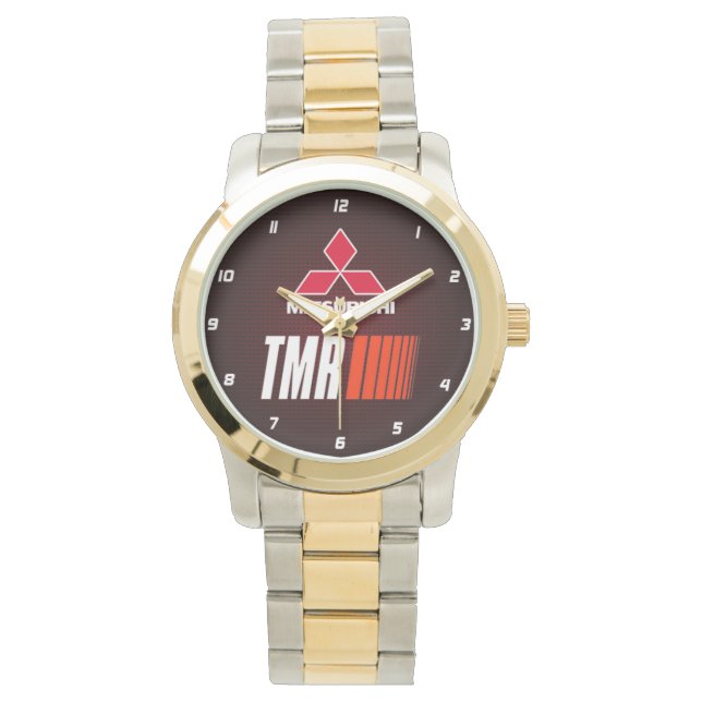 019 Mitshubitsi TMR Logo Zubehör Uhren (Vorderseite)