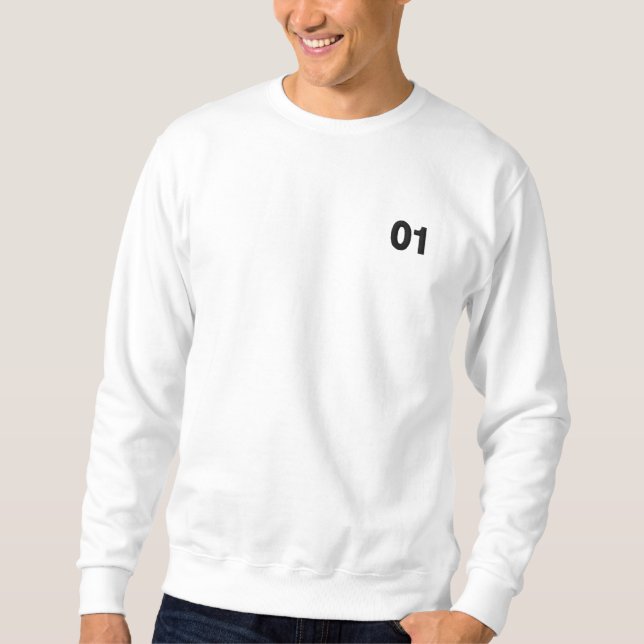 01 BESTICKTES SWEATSHIRT (Vorderseite)