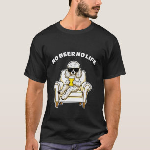 01 Kein Bier Kein Leben Spielzeug Pudel Lustiger H T-Shirt