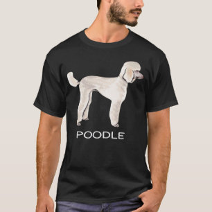 01 Pudel verrückter Hund T-Shirt