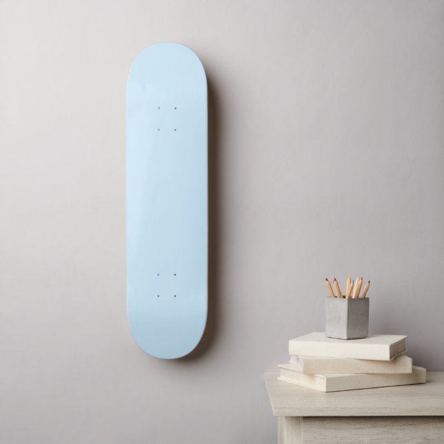 #026 Farbensammlung für blasse Lilienfarben Skateboard (Wandkunst)