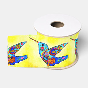 028 Hummingbird Ribbon Ripsband