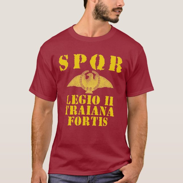 02 Trajans 2. starker römischer Legions-Adler-T - T-Shirt (Vorderseite)