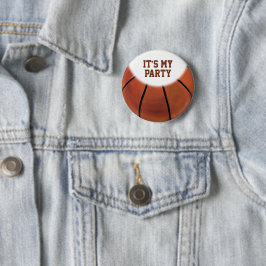 02 von 12 Geburtstag Custom Basketball Button