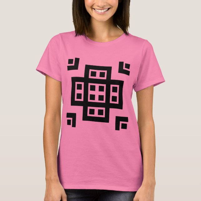 030614 - Schwarz T-Shirt (Vorderseite)