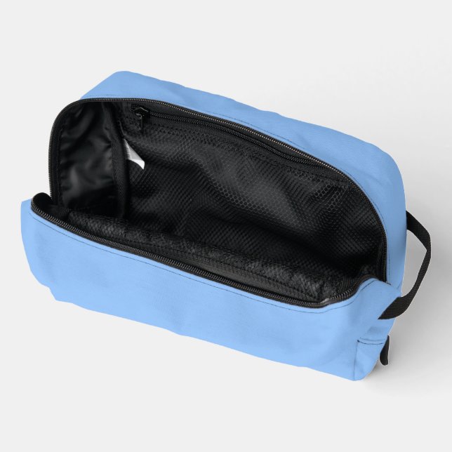 #030 Pastellblaue Farbensammlung Waschbeutel (Offen)